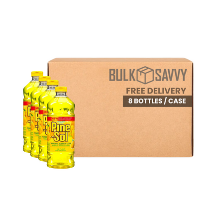 Bulk Order: Pinesol Cleaner Lemon, 1.41L - (8 Bottles per Case)