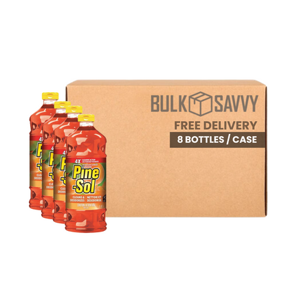 Bulk Order: Pinesol Cleaner Mandarin Sunrise, 1.41L - (8 Bottles per Case)