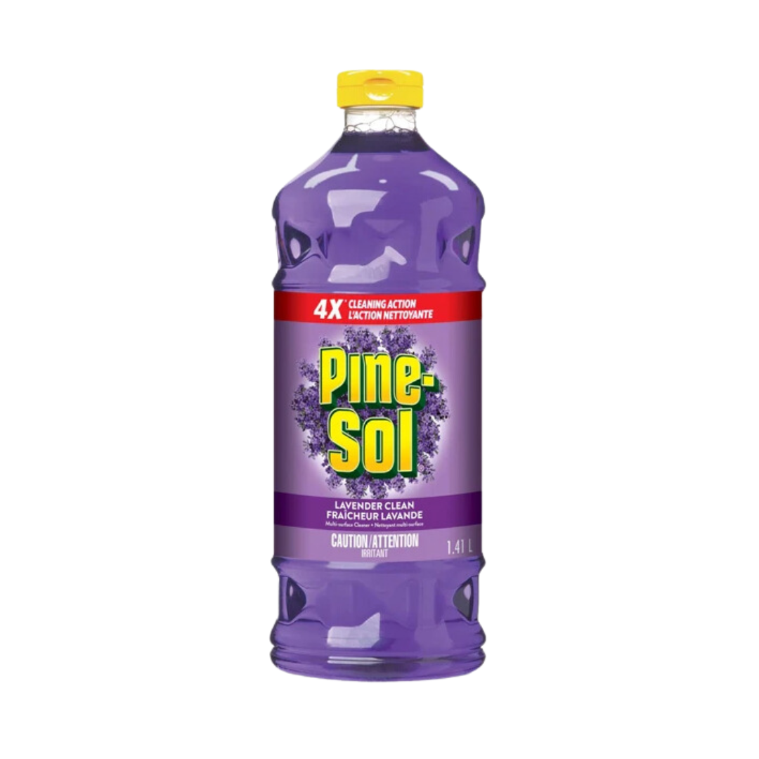 Bulk Order: Pinesol Cleaner Lavender, 1.41L - (8 Bottles per Case)