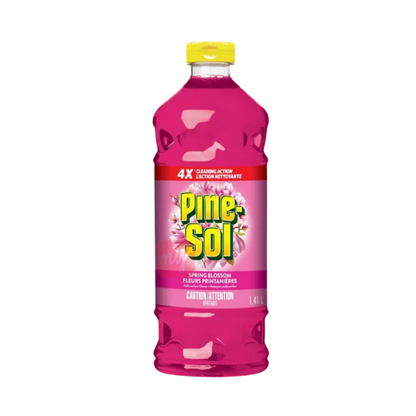 Bulk Order: Pinesol Cleaner Spring Blossom, 1.41L - (8 Bottles per Case)