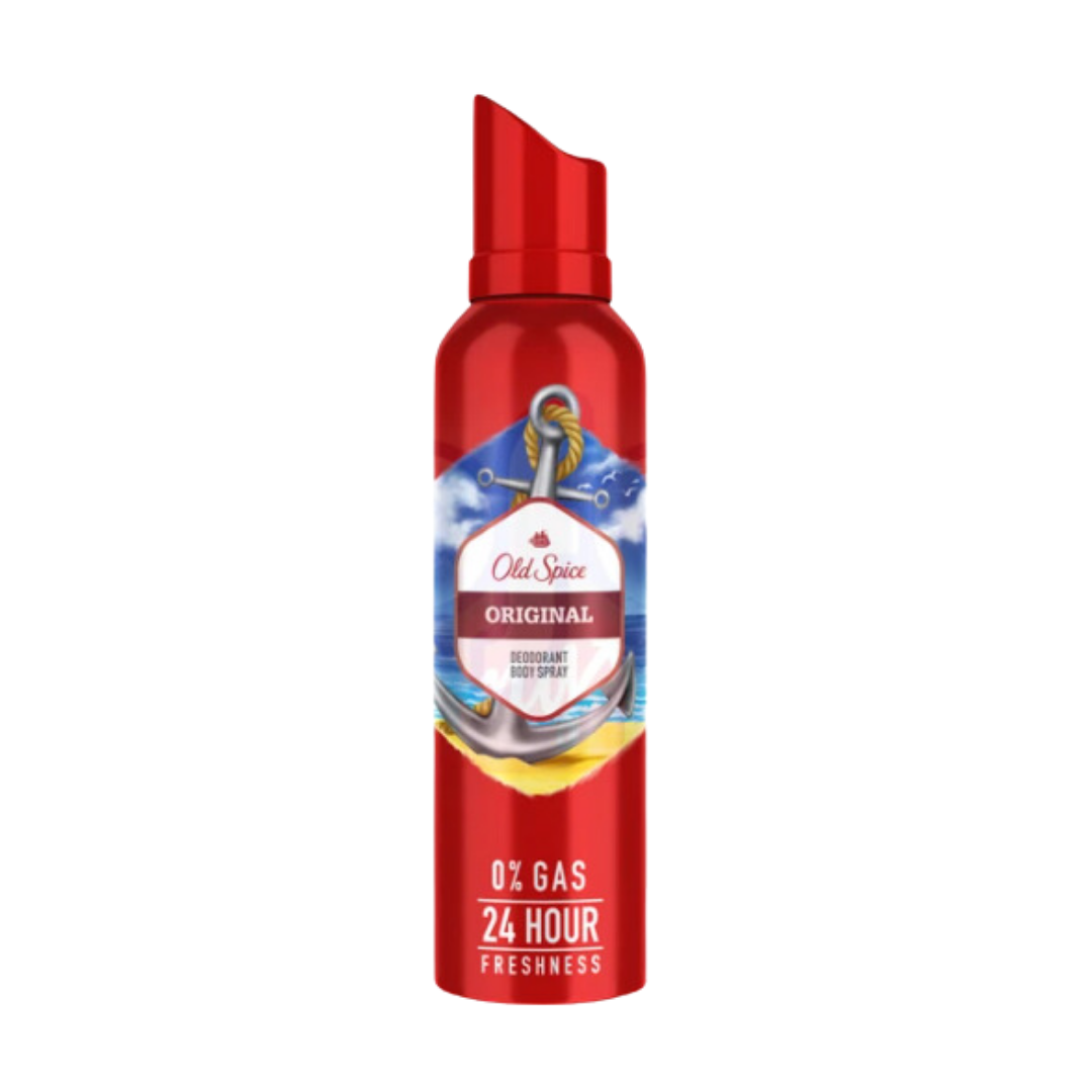 Bulk Order: Old Spice Body Spray Original, 140ml - (48 Bottles per Case)