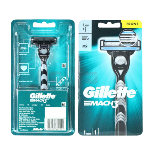 Bulk Order: Gillette Razor Mach3 1UP - (36 Packs per Case)