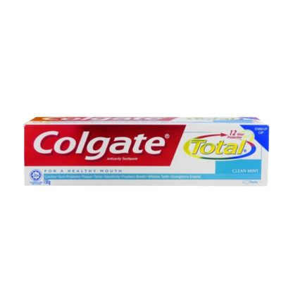 Bulk Order: Colgate Toothpaste Total Clean Mint, 150g 5.29oz - (72 Boxes per Case)