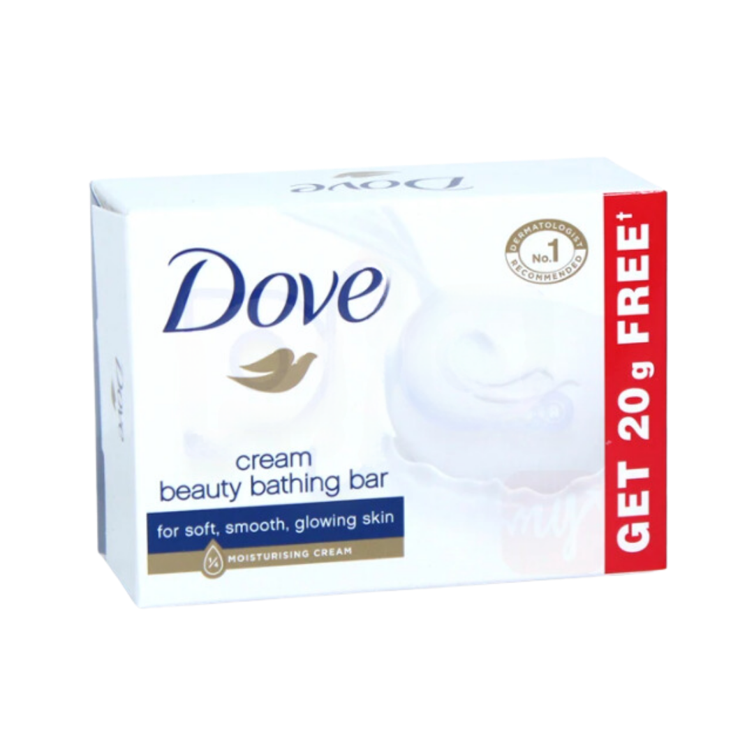 Bulk Order: Dove Soap Bar Original White, 120g 4.23oz - (60 Boxes per Case)