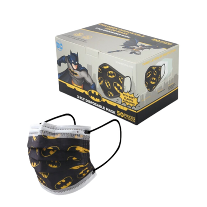 Bulk Order: DC Children Mask Batman, 50CT - (24Boxes per Case)