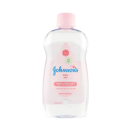 Bulk Order: Johnson’s Baby Oil Regular, 500ML - (12 Bottles per Case)