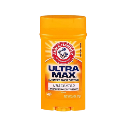 Bulk Order: Arm & Hammer Ultra Max Unscented Widestick, 2.6oz - (12 Packs per Case)