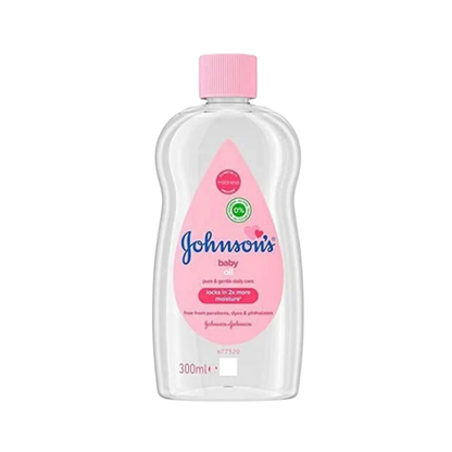 Bulk Order: Johnson’s Baby Oil Regular, 300ML - (12 Bottles per Case)