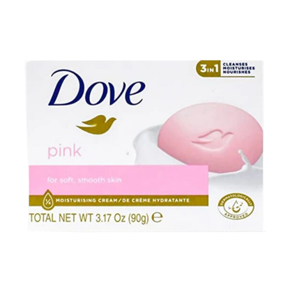 Bulk Order: Dove Soap Pink, 90g 3.17oz - (48 Boxes per Case)