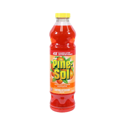 Bulk Order: Pinesol Cleaner Mandarin Sunrise, 828mL - (12 Bottles per Case)