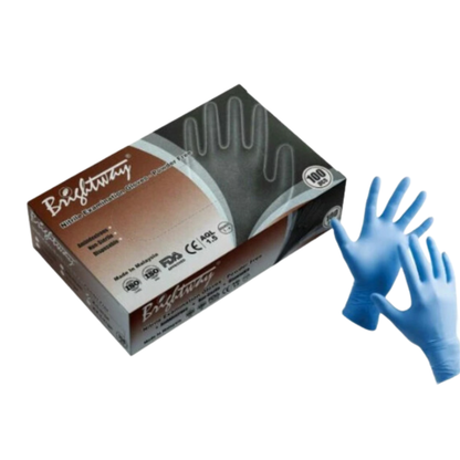 Bulk Order: Brightway Nitrile Glove X-Large, 100PK - (10 Boxes per case)