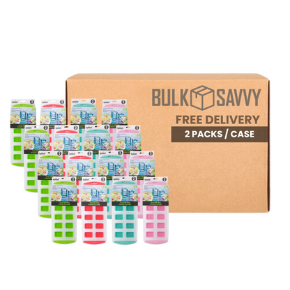 Bulk Order: Splash Rectangular Silicone Ice Tray - (24 packs per case)