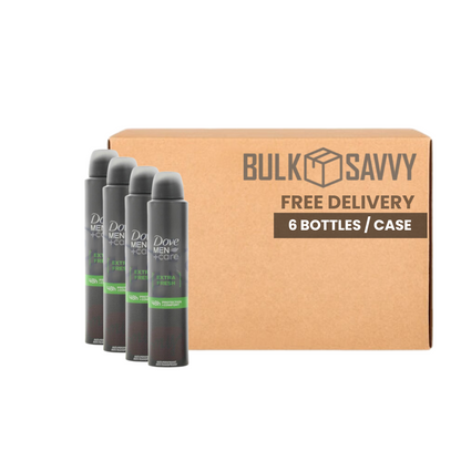 Bulk Order: Dove Body Spray Men Extra Fresh, 200ml - (6 Bottles per Case)