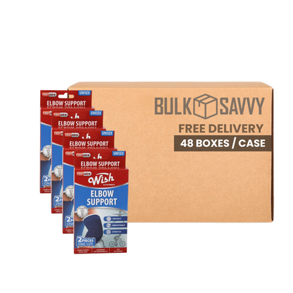 Bulk Order: Wish Support Elbow, 2PK - (48 Boxes per Case)