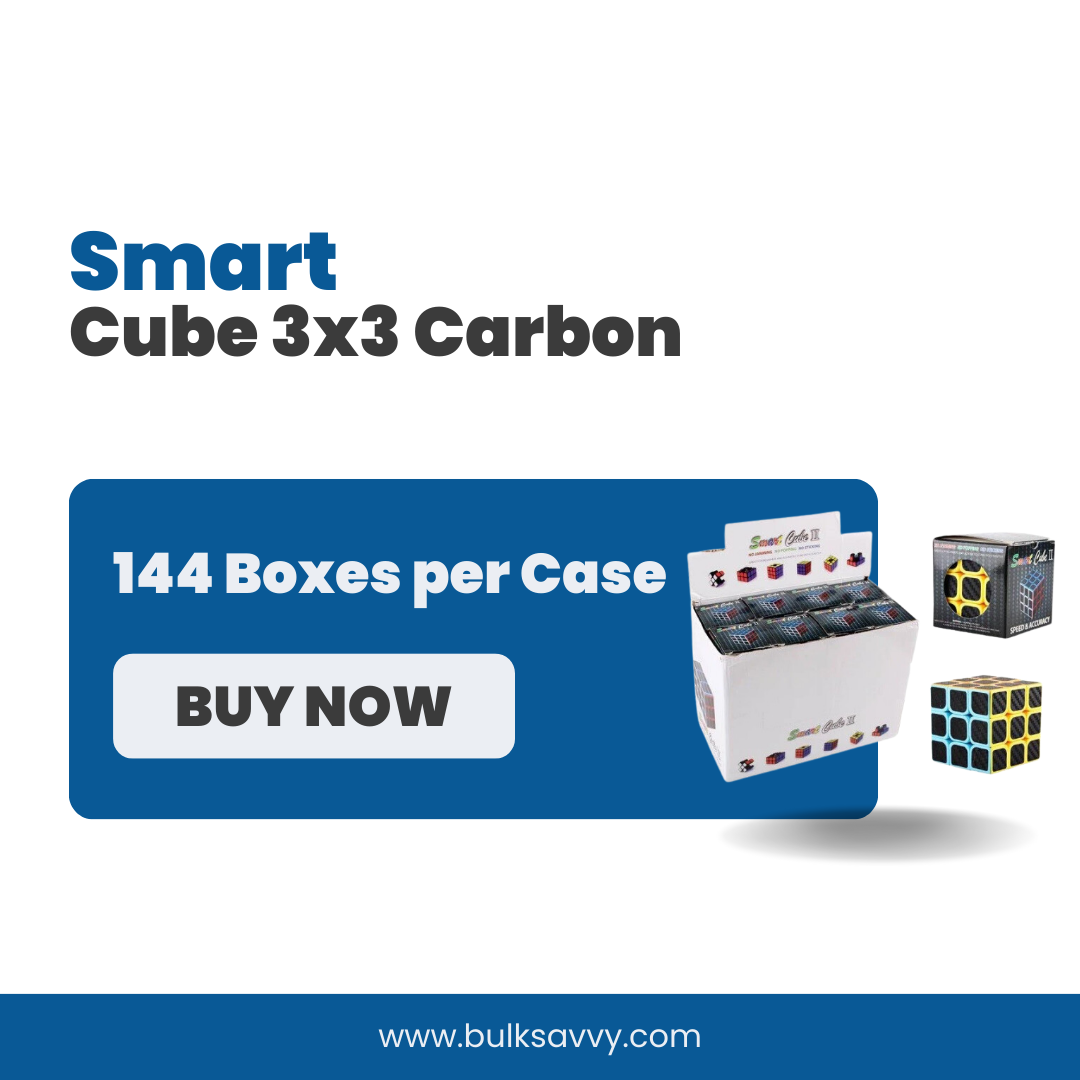 Bulk Order: Smart Cube 3x3 Carbon - (144 Packs per Case)