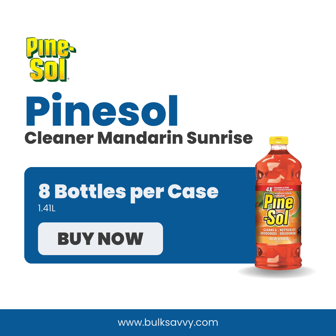 Bulk Order: Pinesol Cleaner Mandarin Sunrise, 1.41L - (8 Bottles per Case)