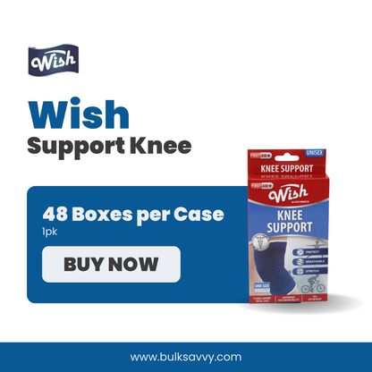 Bulk Order: Wish Support Knee, 1PK - (48 Boxes per Case)