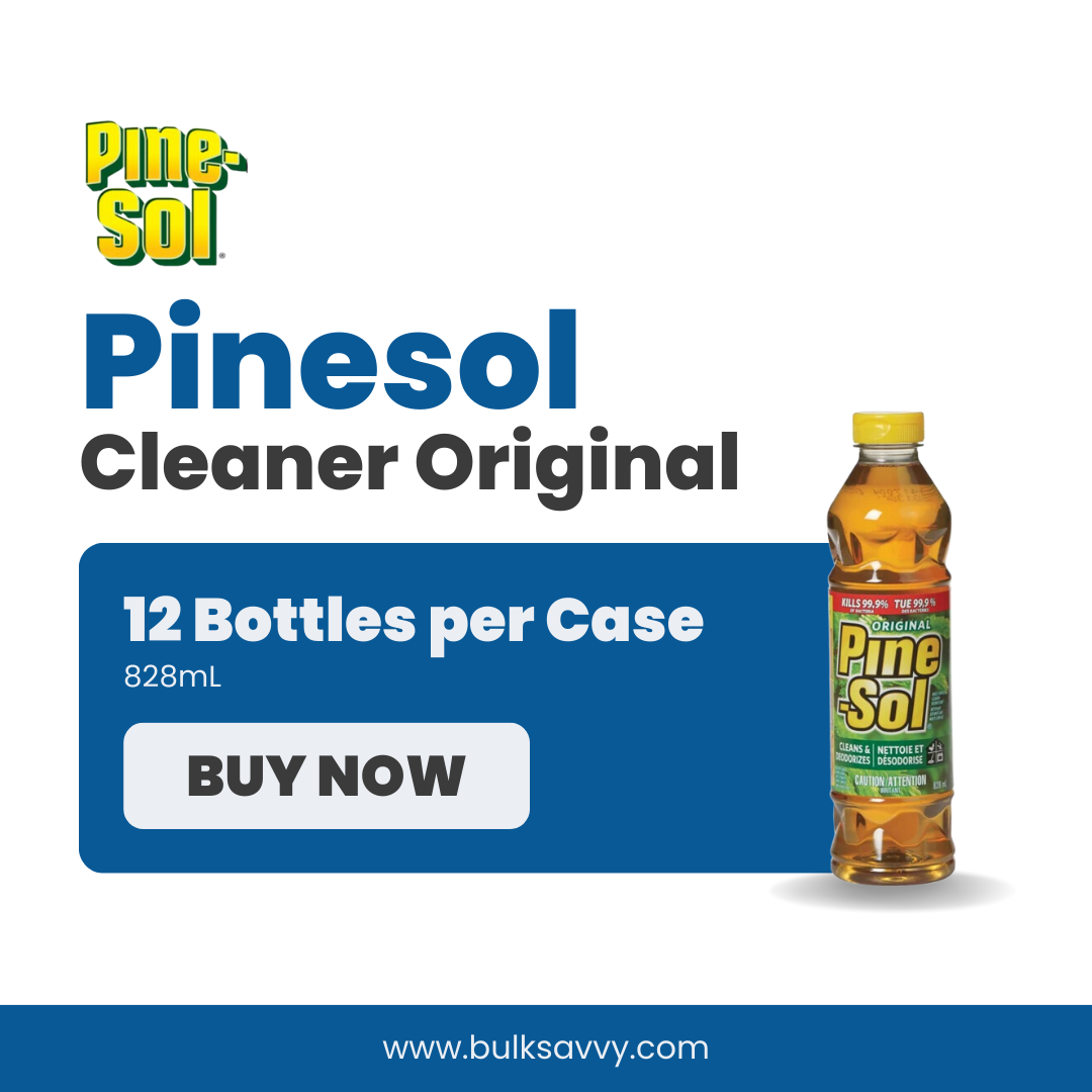 Bulk Order: Pinesol Cleaner Original, 828mL - (12Bottles per Case)