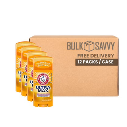 Bulk Order: Arm & Hammer Ultra Max Powder Fresh, 2.6oz - (12 Packs per Case)