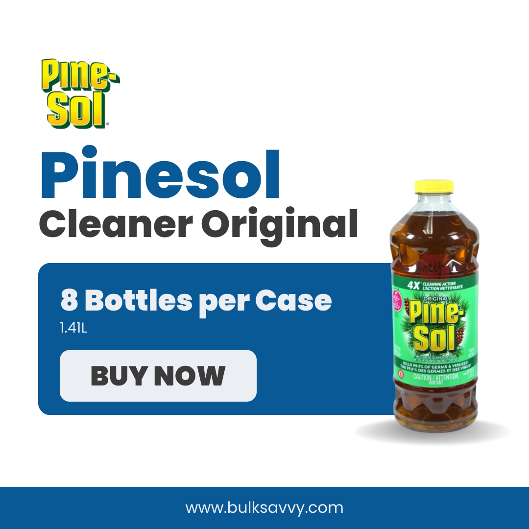 Bulk Order: Pinesol Cleaner Original, 1.41L - (8 Bottles per Case)