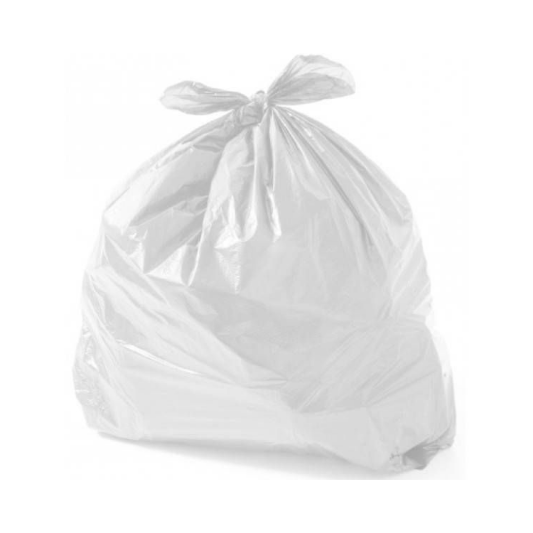 Bulk Order: 540 COUNT, Xtratuff Recycle Clear Trash Bags, 30 Gallon - (12 Boxes of 45 bags per case)