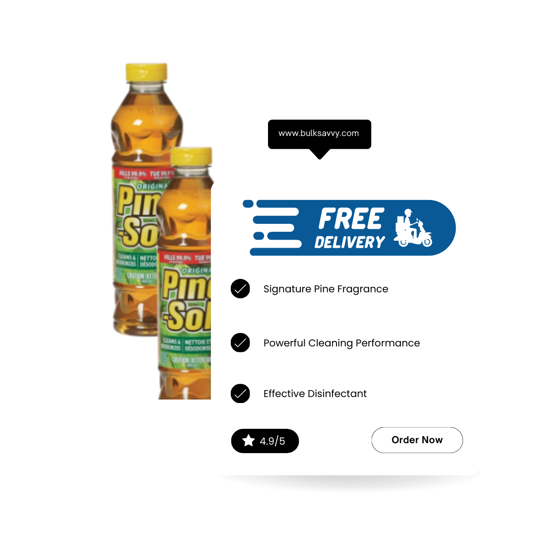 Bulk Order: Pinesol Cleaner Original, 828mL - (12Bottles per Case)