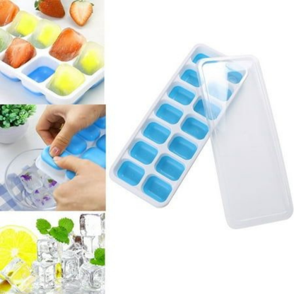 Bulk Order: Splash Rectangular Silicone Ice Tray - (24 packs per case)