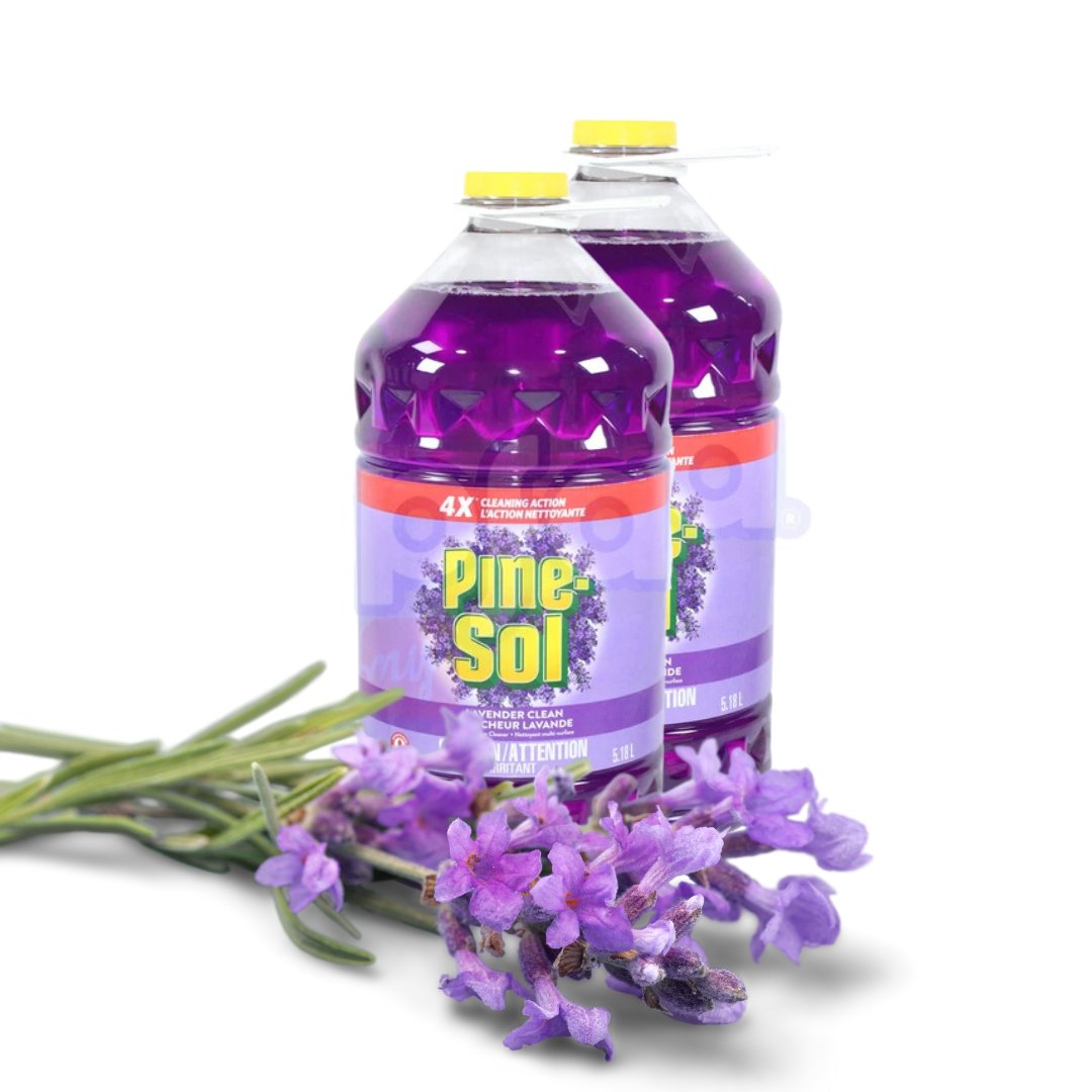 Bulk Order: Pinesol Cleaner Lavander, 5.18L (175oz) - (3 Bottles per Case)