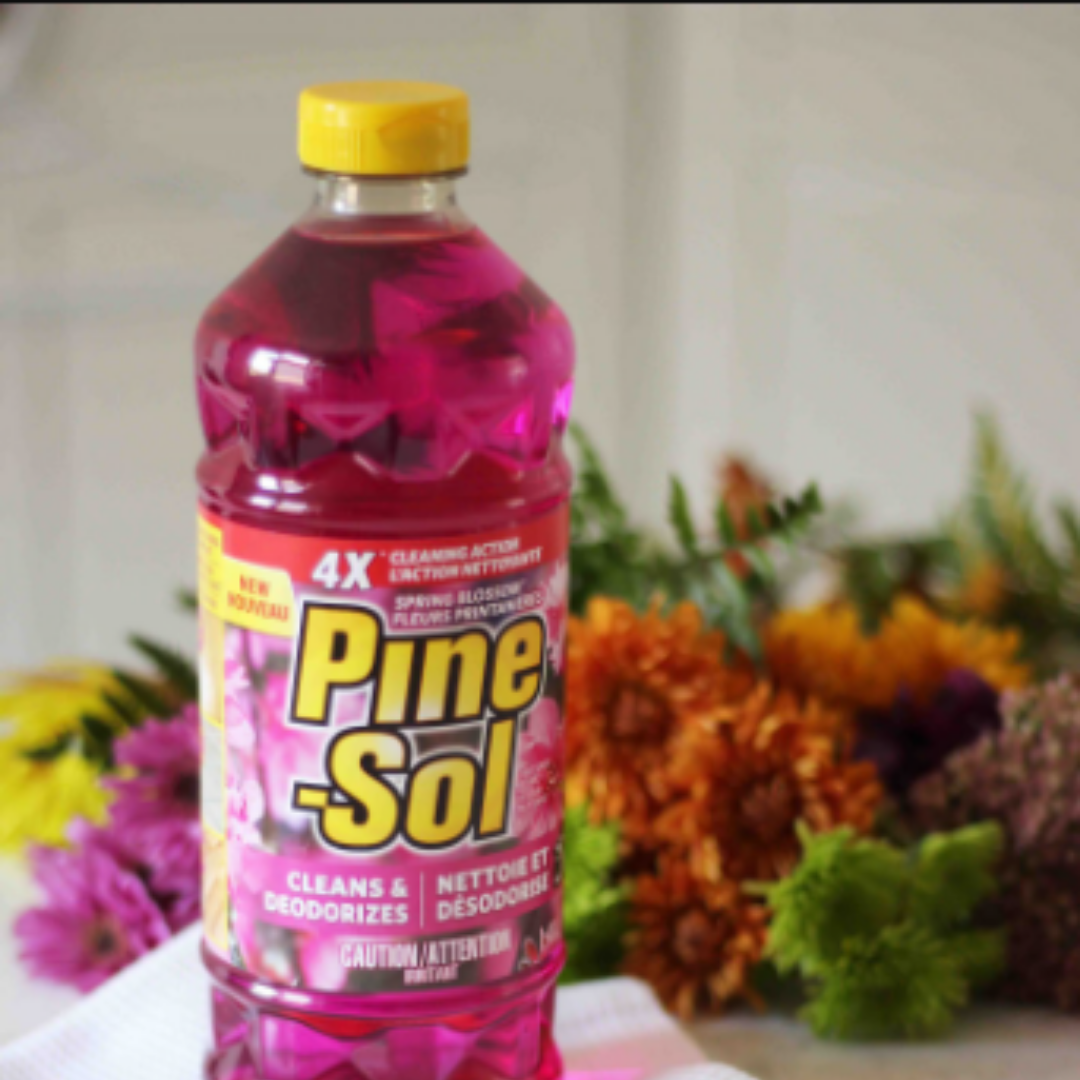 Bulk Order: Pinesol Cleaner Spring Blossom, 1.41L - (8 Bottles per Case)