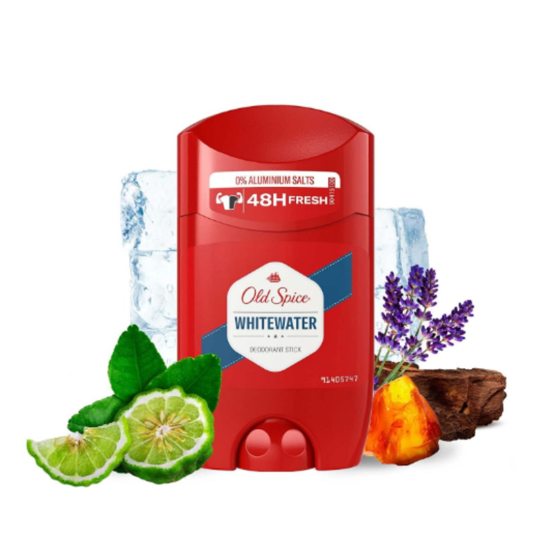 Bulk Order: Old Spice Stick Whitewater, 50ml - (6 Packs per Case)