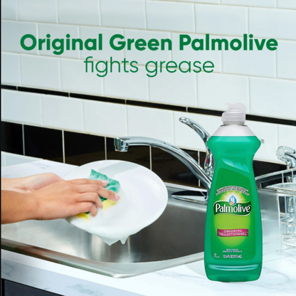 Bulk Order: Palmolive Dish Green, 12.6oz 372ml - (20 Bottles per Case)