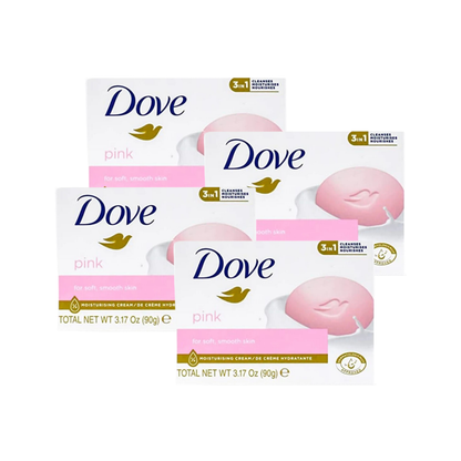 Bulk Order: Dove Soap Pink, 90g 3.17oz - (48 Boxes per Case)