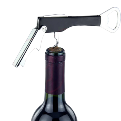 Bulk Order: Ideal Kitchen Stainless Steel Corkscrew - (24 Packs per Case)