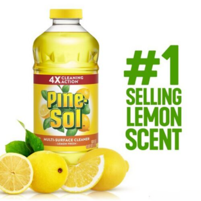 Bulk Order: Pinesol Cleaner Lemon, 1.41L - (8 Bottles per Case)