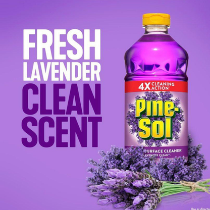 Bulk Order: Pinesol Cleaner Lavender, 1.41L - (8 Bottles per Case)