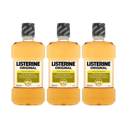 Bulk Order: Listerine Original, 500ml - (24 Bottles per Case)