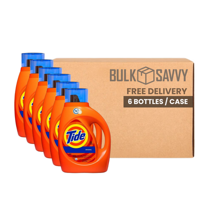 Bulk Order: Tide Detergent Liquid, 46OZ 1.36L Mix - (6 Bottles per Case)