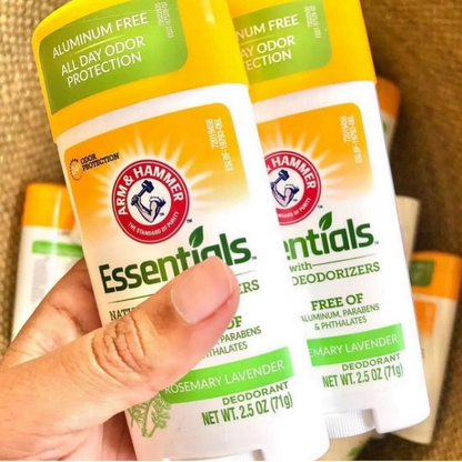 Bulk Order: Arm & Hammer Essentials Deodorant Rosemary Lavender, 2.5oz - (12 Packs per Case)