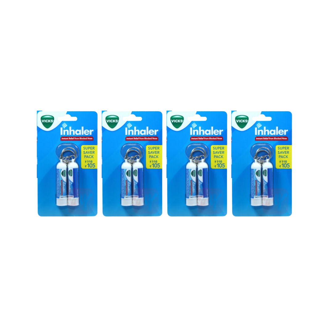 Bulk Order: Vicks Inhaler, 0.5ml Card - (36 Boxes of 2 Inhaler per Case)