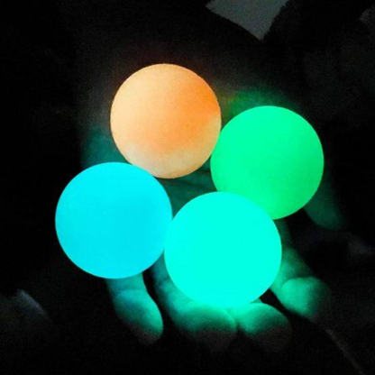 Bulk Order: Krazy Squishy Ball Glow in Dark, 7cm - (144 Packs per Case)