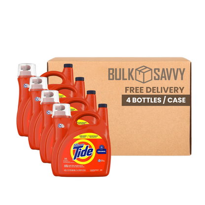 Bulk Order: Tide Detergent Liquid Original, 163oz (4.82L) - (4 Bottles per Case)