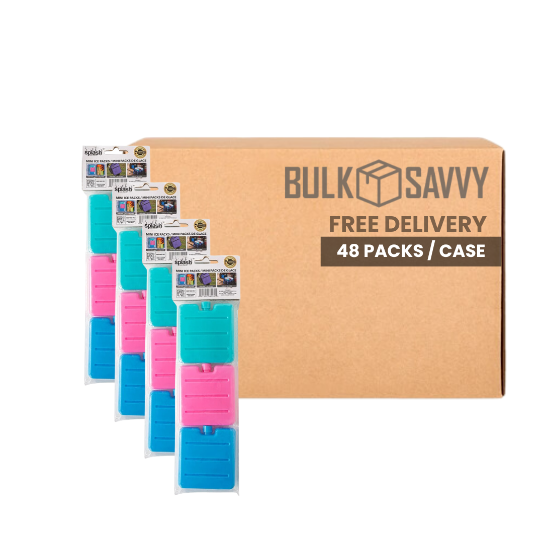 Bulk Order: Splash Mini Ice Pack - (48 packs of 3 pieces each per case)